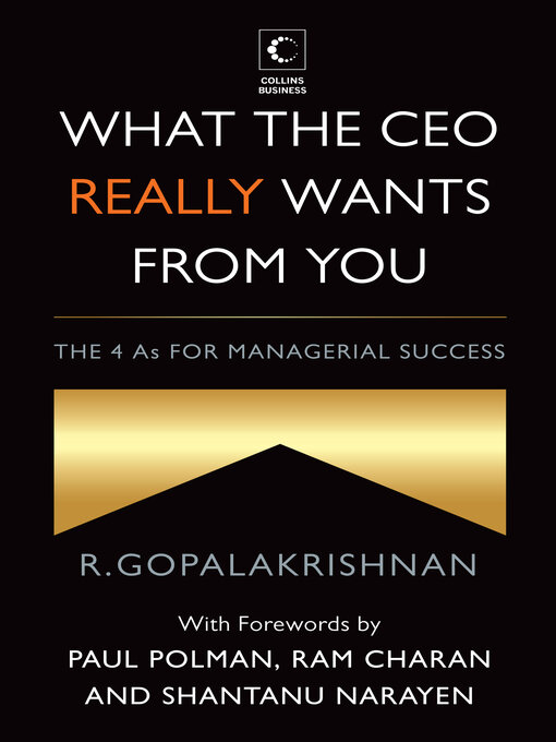 Cover image for What the Ceo Really Wants From You